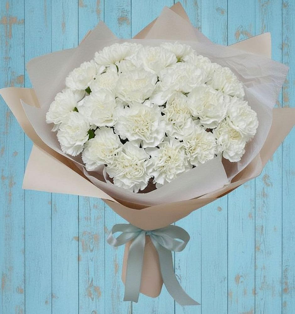 Букет цветов из: Гвоздики в Бутиково