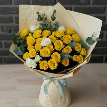 Букет цветов из:  Розы #REPLACE_PRED# Бутиково