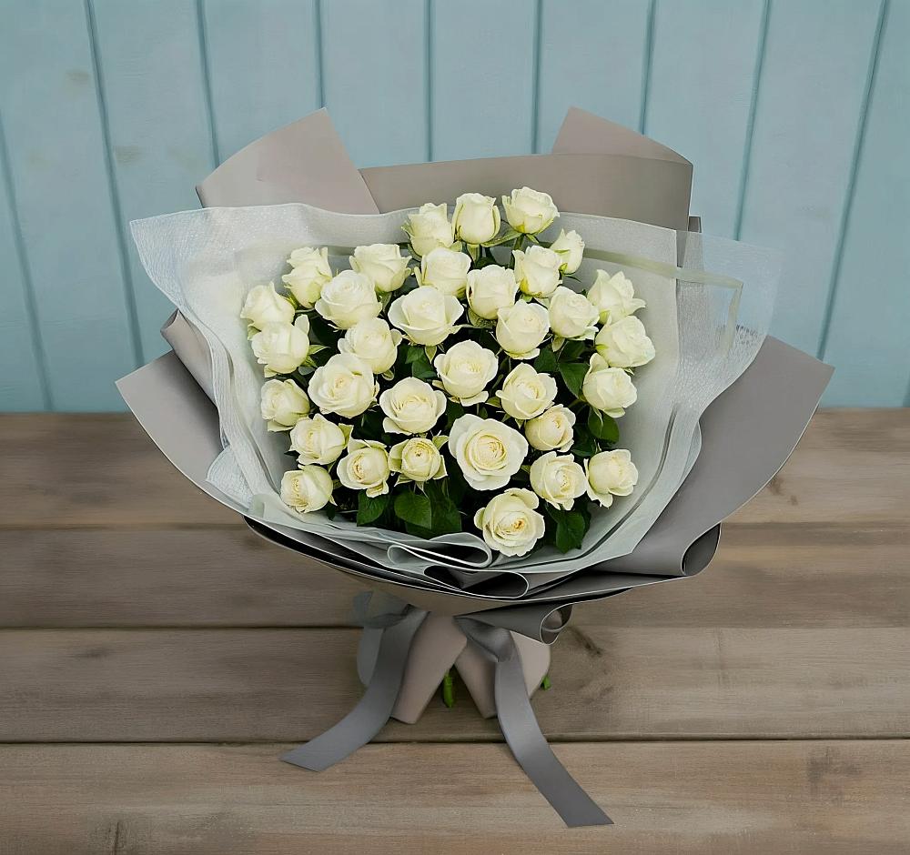 Букет Белоснежная нежность в Бутиково