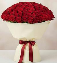 Букет 101 Красная роза Милано в Бутиково