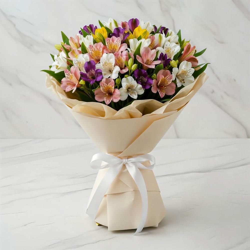 Букет цветов из: Альстромерии в Бутиково