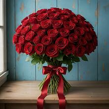 Букет Красные розы Блэк Меджик в Бутиково