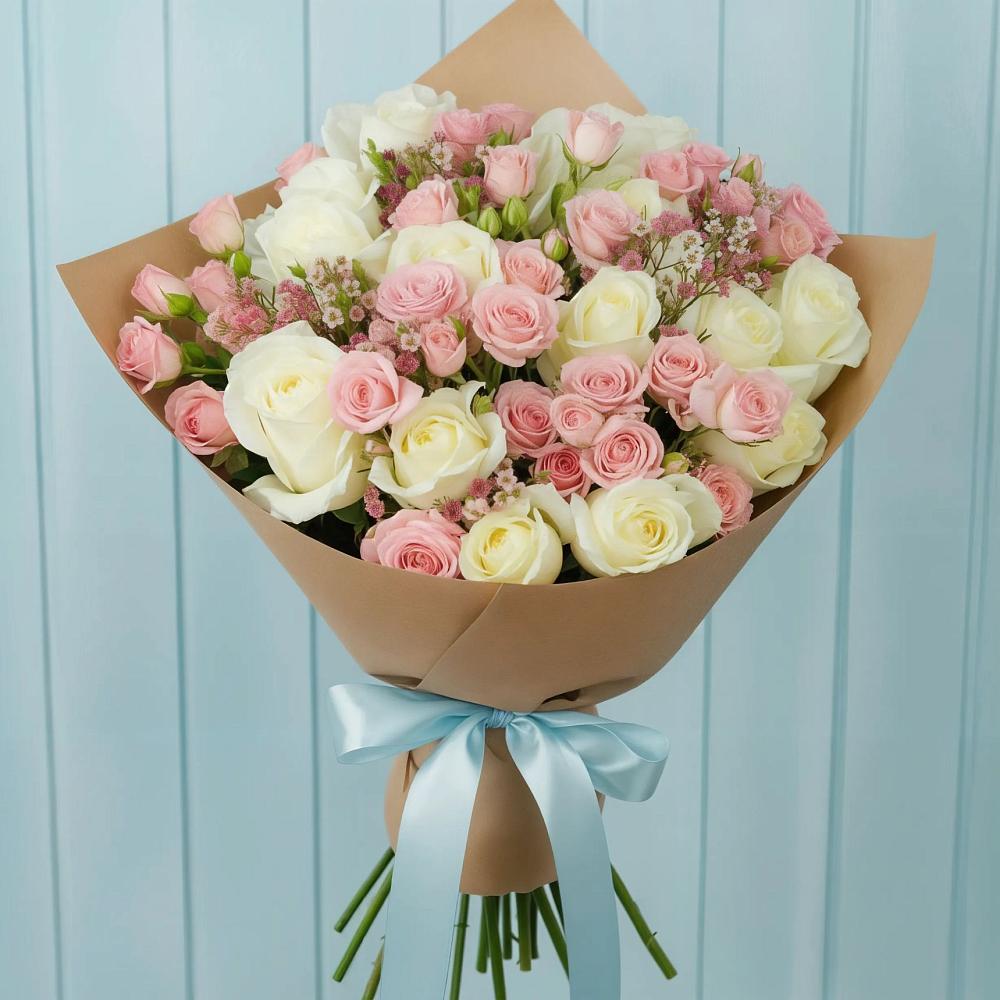 Букет цветов из: Розы в Бутиково