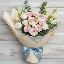 Букет цветов из:  Лизиантусы в Бутиково