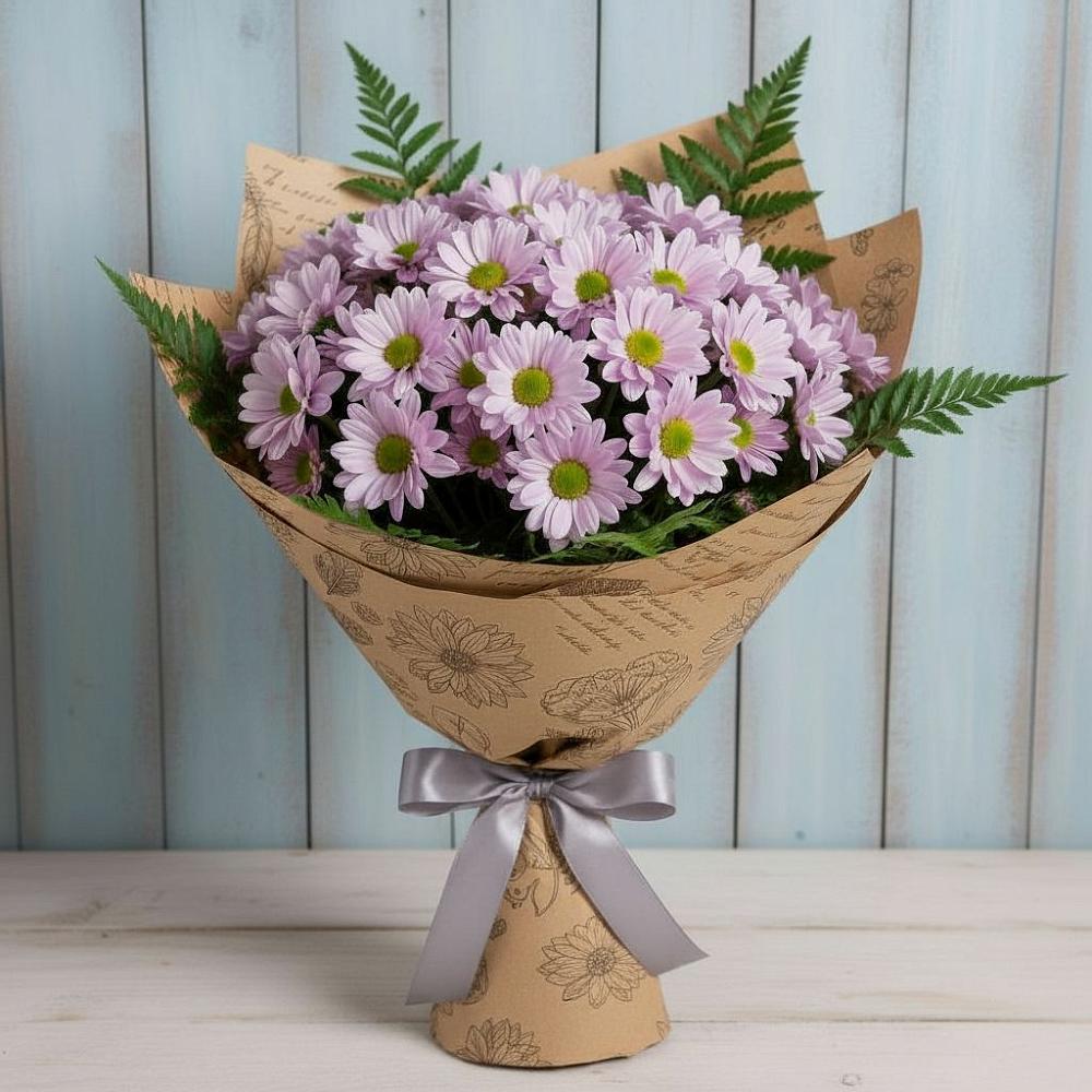 Букет цветов из: Хризантемы в Бутиково
