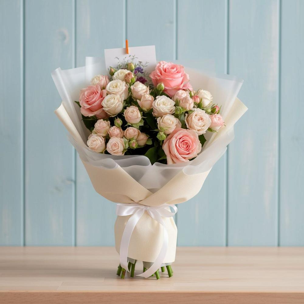 Букет цветов из: Розы в Бутиково