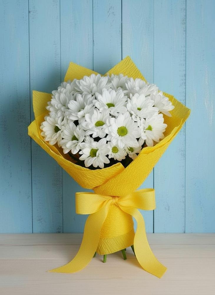 Букет цветов из: Хризантемы в Бутиково