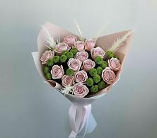 Букет цветов из:  Розы и Хризантемы в Бутиково