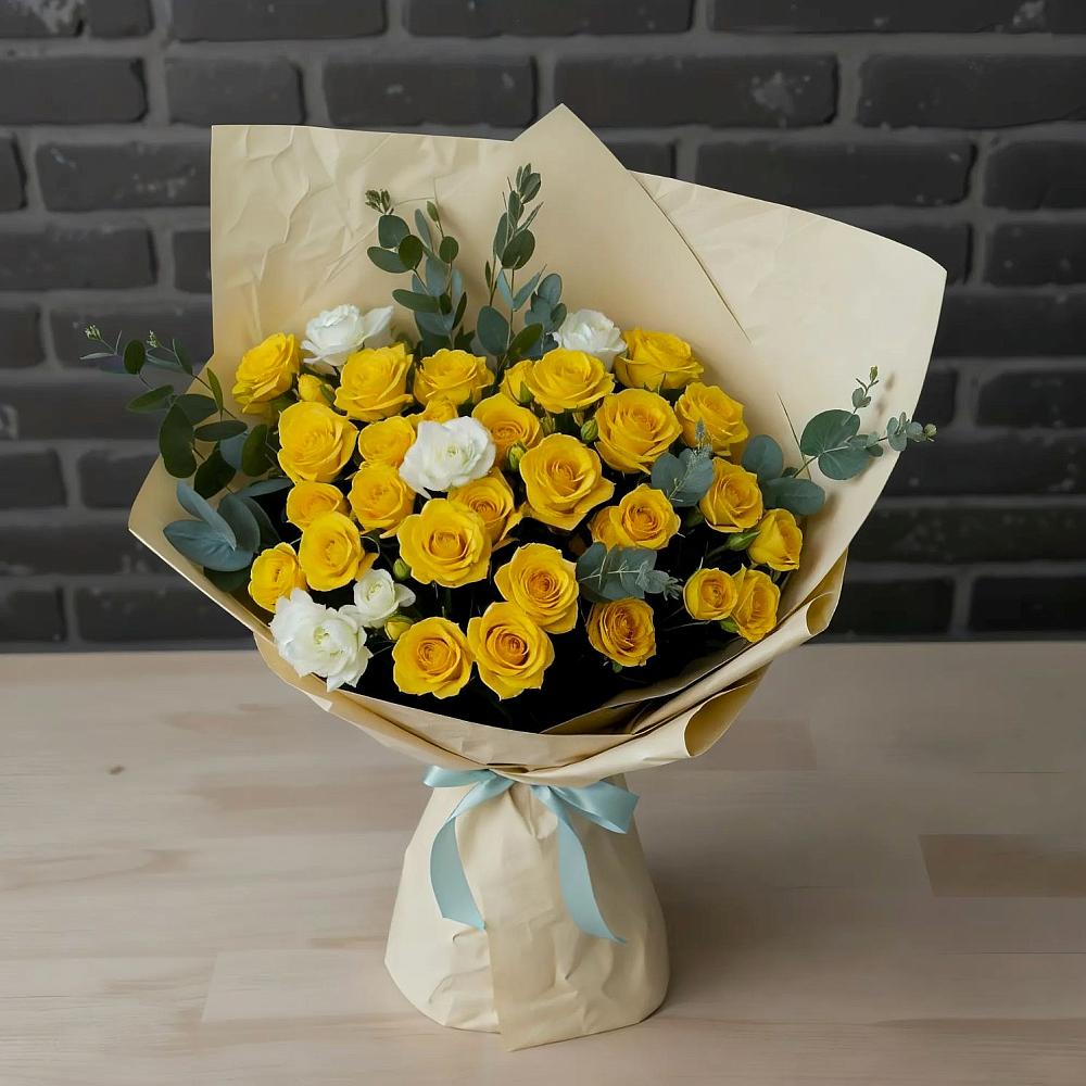 Букет цветов из: Розы в Бутиково