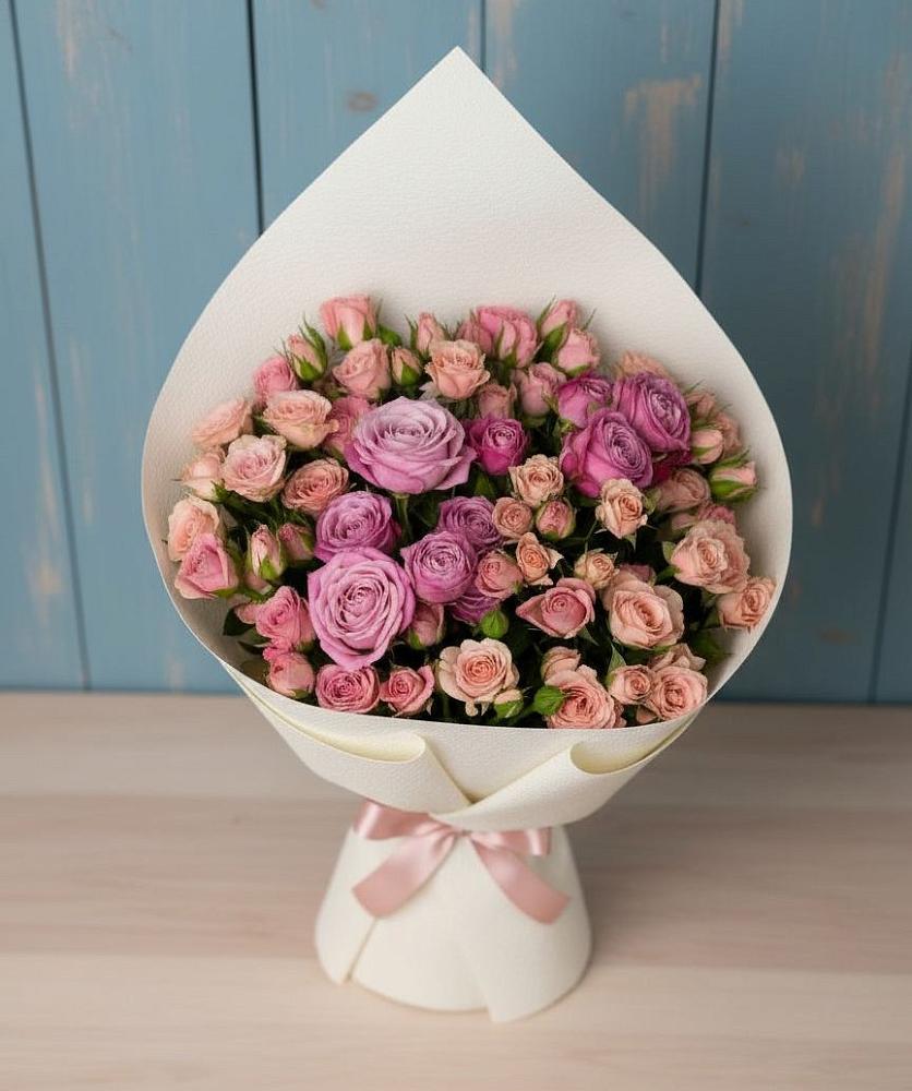 Букет цветов из: Розы в Бутиково