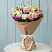 Букет цветов из:  Лизиантусы в Бутиково